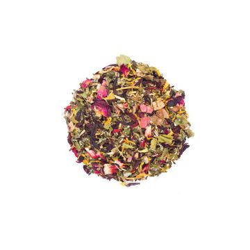 Фруктовый чай Малина с мятой